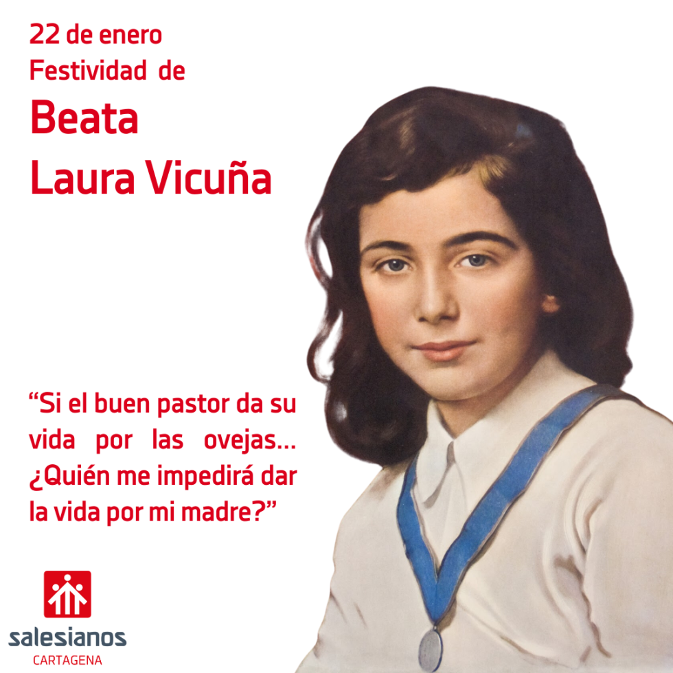 22 de enero. Festividad de la Beata Laura Vicuña - Colegio