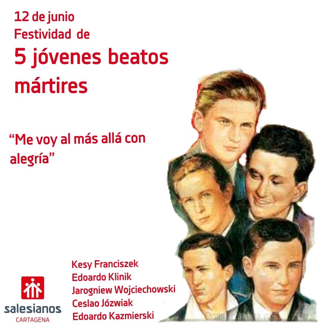 5 jóvenes beatos mártires